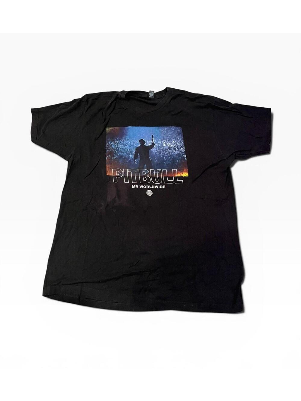Pitbull Mr Worldwide Tour  Size XL